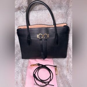 Kate Spade Black Toujours Large Satchel